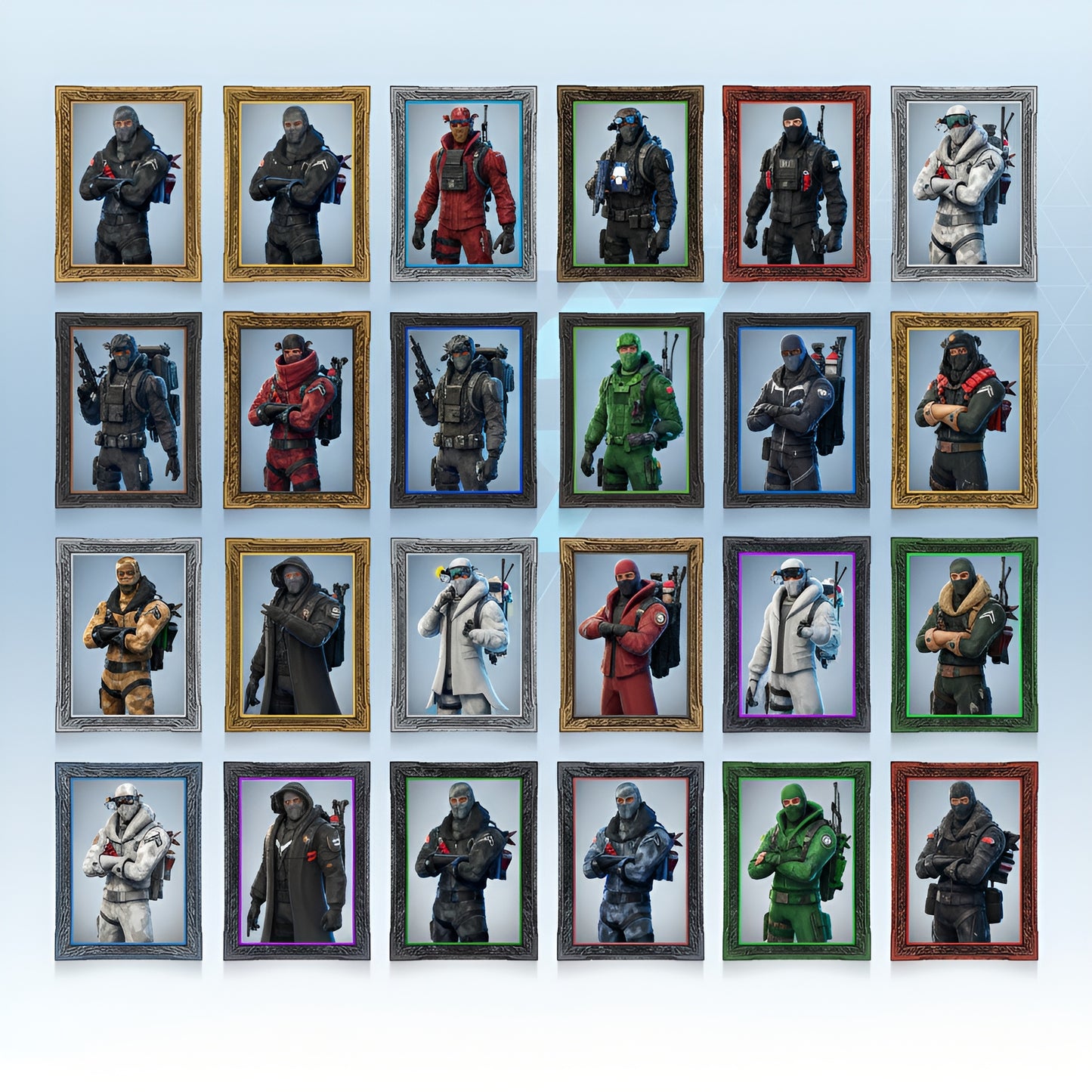 70+ Skins