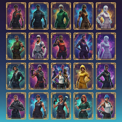 50+ Skins